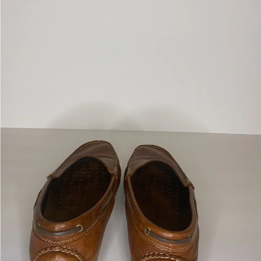 Johnston & Murphy Cory Moc Venetian Soft Bottom Men Loafers color brown size 9 - Picture 5 of 7